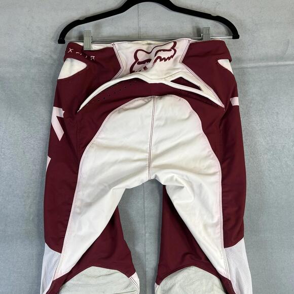 Fox Flexair Pants Mens 30 Red Belted Motocross Mountainbike Racing Outdoor MTB - Picture 4 of 10